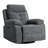 Power Recliner,  Power Recliner Chair With Bluetooth Speaker, 270 Degree Swivel With LED Light, Side Arm With Storage Pockets, USB+Type C Charging Port, Button Control, Retractable Footrest, Adjustable Backrest DG