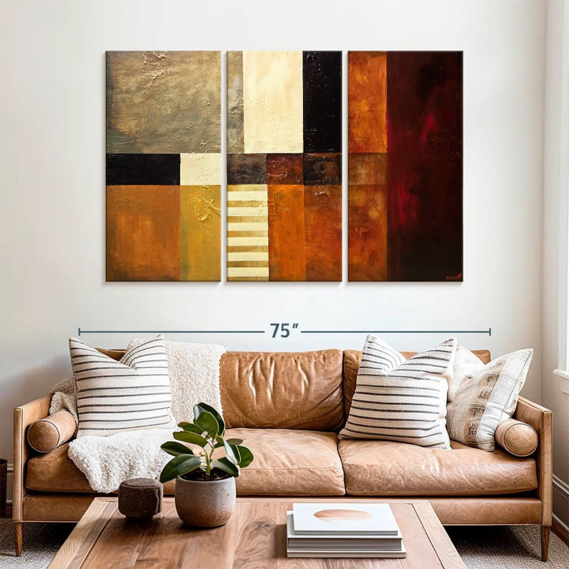 Avery Geometric Elegance I, 42" H x 65" W