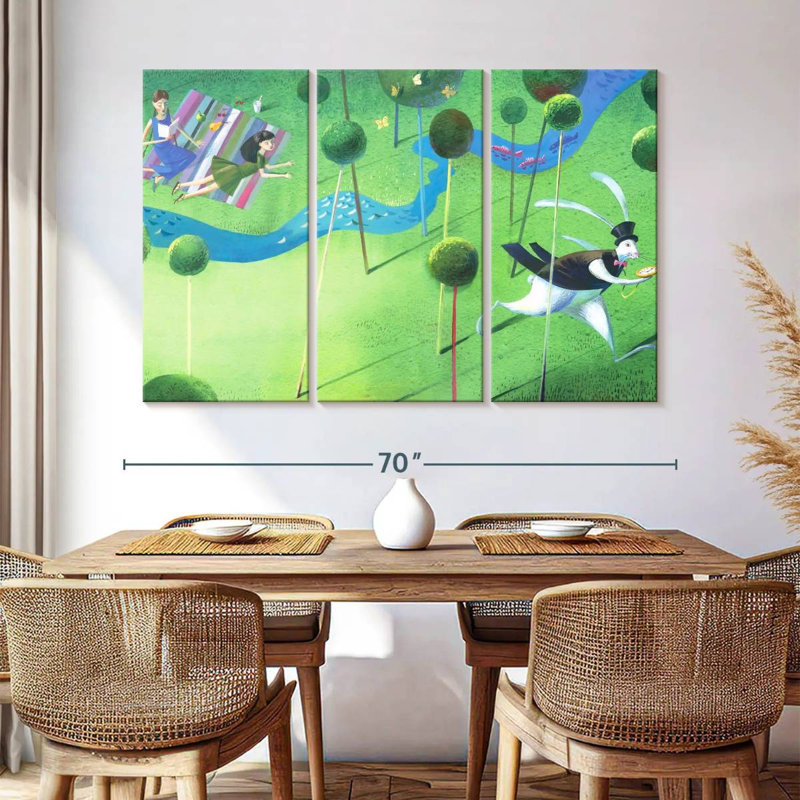 Alice In Wonderland Moment, 42" H x 65" W