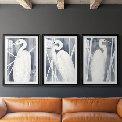 ANIMALS Series CCCLXXIV  -Custom Framed  Premium Print W Matt - 3 Pieces