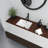 APRESSHUI 14'' Ceramic Rectangular Bathroom Sink with Overflow