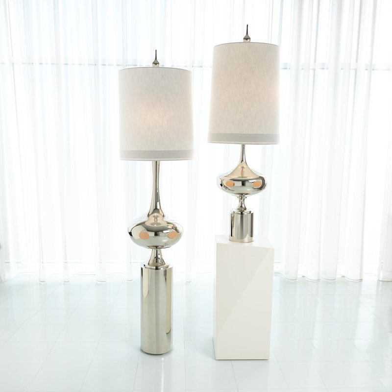 Modern Extraterrestrial 4-Light Floor Lamp in White