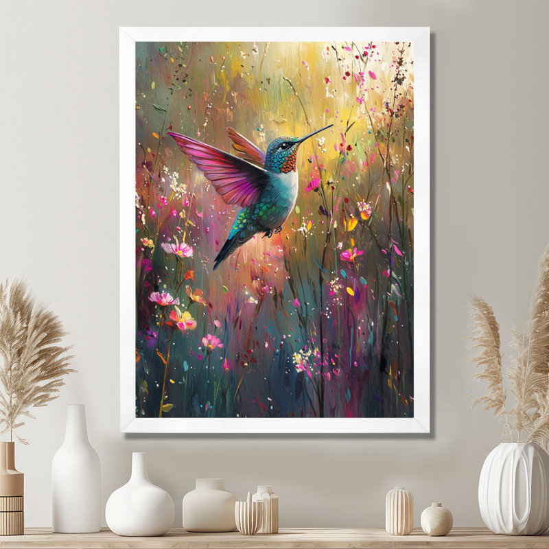 Setsuko - Animals Wall Art Prints, 20" H x 12" W, Reproduction encadrée d'une seule photo, White