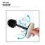Porte-brosse de toilette en métal Evideco Mel-98898088