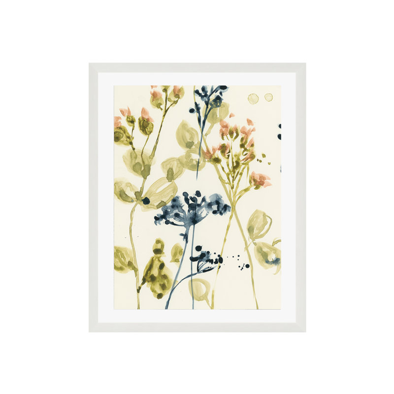 Blush Buds II by Jennifer Goldberger, White, 17" H x 13" W x 1.1" D
