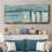 Acqua I- Framed Canvas-110604017