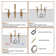 Widespread 2-handle Bathroom Faucet with Drain Assembly