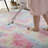 Faux Fur Striped Indoor Rug-207186692