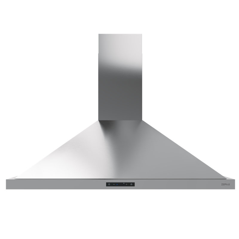 Zephyr Ombra 36 in. 600 CFM Wall Mount Range Hood, Silver