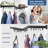 Tri-Fold Wall-Mounted Drying Rack, Retractable Space-Saving Clothes Hanger