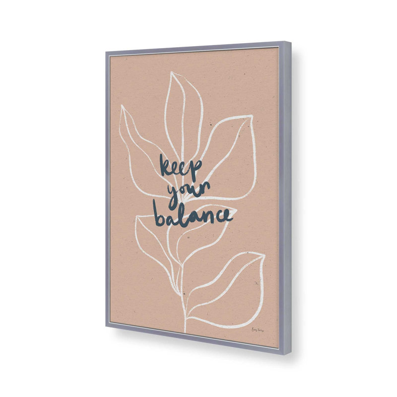 «Confident Blooms I Print», Encadrement de coin ouvert en chrome poli, H 11,25 po x l 9,25 po