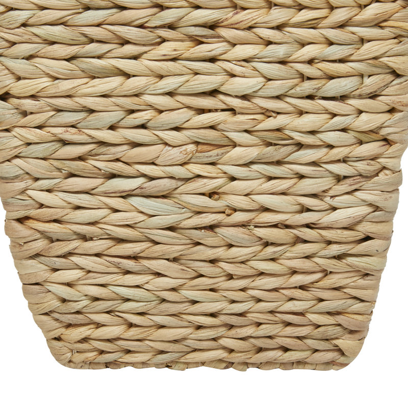 Ensemble de 2 paniers en ruppie maritime, Brun, H 21,95 po x l 15,75 po x P 15,65 po