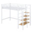 Lit mezzanine avec tablette de rangement supérieure et échelle de rangement latérale-917225068-917225064