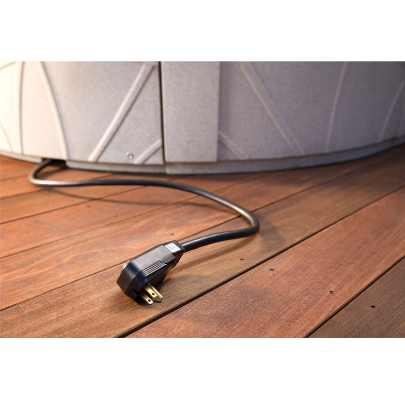 Sandstone 5-Person 28-Jet Plug and Play Spa with Ozonator