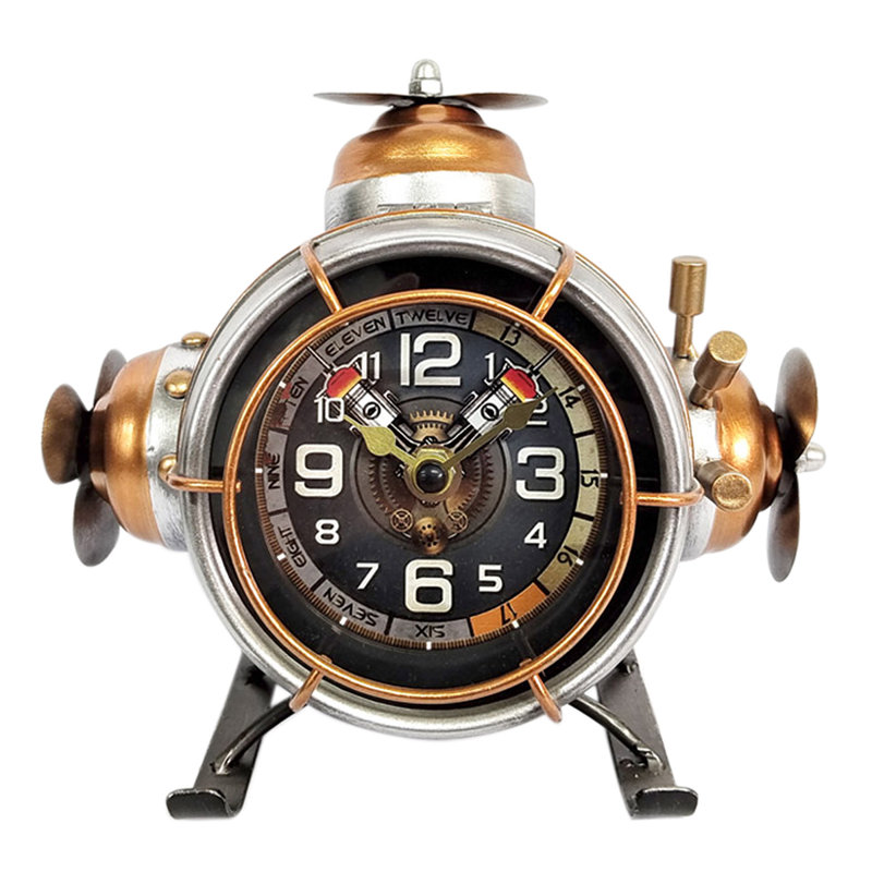 Alephonia Metal Wall Clock