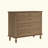 4-Drawer Chest with Solid Wood Foot-668096176