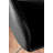 Areza High Gloss Extendable Dining Table Set with 6 Luxury Faux Leather Dining Chairs-1269207305