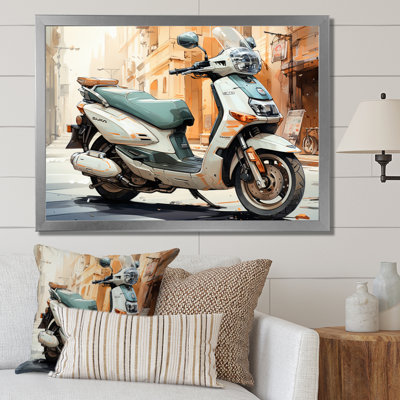 " Beige Scooter City Explorer "