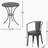 COLMAR 3 PC KD METAL BISTRO SET-912932150