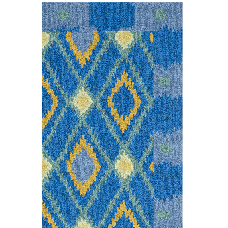 Bowden Hand Hooked Performance Southwestern Rug, Rectangle 3'6" x 5'6"