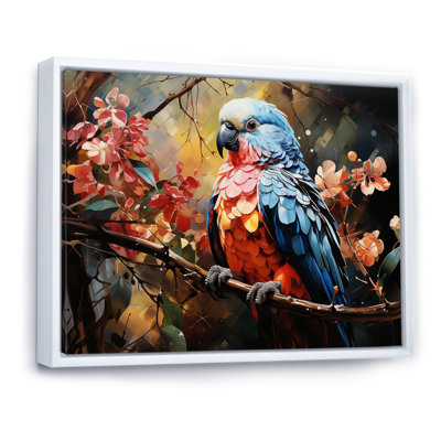 Perroquets, pays des rêves, impression sur toile