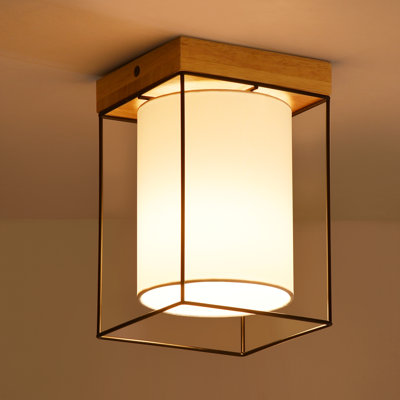 Linen Flush Mount