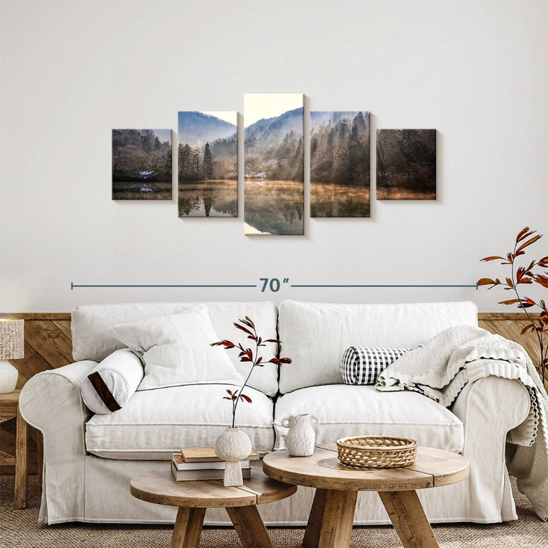 Nature's Reflection, 24" H x 55" W