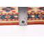 Tapis de couloir unique en laine noué à la main nouvel âge 2 pi 10 po x 11 pi 1 po crème / bleu marine foncé / rouge foncé Aarib