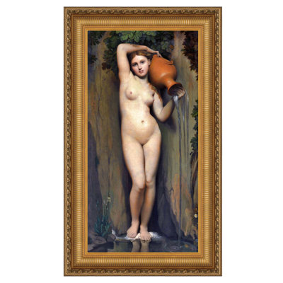 " The Source " by Jean-Auguste Dominique Ingres