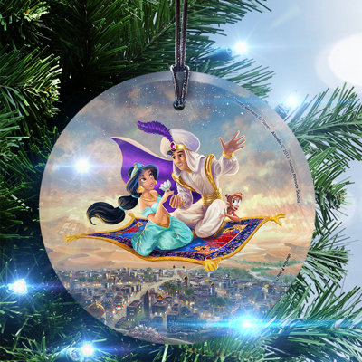 Disney (Aladdin) Hanging Glass Print