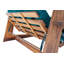 Daney Pine Porch Swing with Canopy-549385800-549385801