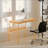 New Design Computer Desk, Bamboo Writing Desk, Modern Simple Work Desk For Home Office, Gaming Desk Study Table