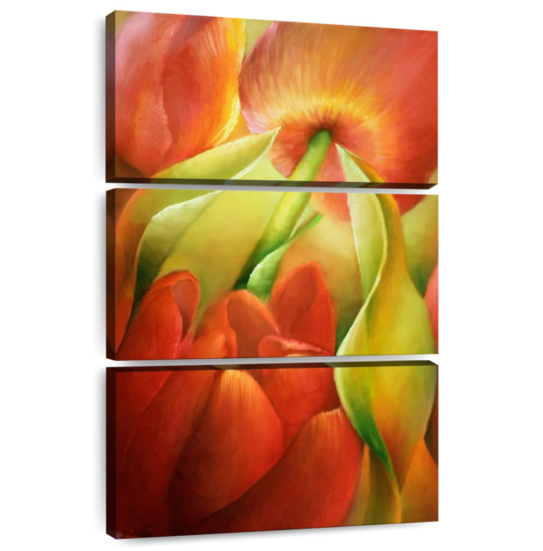 Harnek Spring Fire, 74" H x 48" W