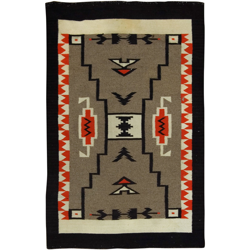 One-of-a-Kind 3'9" X 5'1" Hand Knotted Area Rug
