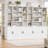 74.8'' H Storage Bookcase With 10 Open Shelves-797579568