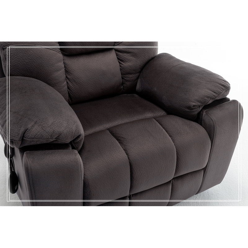 Recliners Lift Chair Relax Sofa Chair Livingroom Living Room Power Electric Reclining, Dark Brown