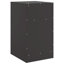 Raahima 34.5cm W Steel Bedside Table-890682529
