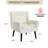 Tufted Upholstered Wide Back Armchair（Set of 2）-412486749