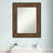 Krysten Closed Corner Frame Flat Wall Mirror