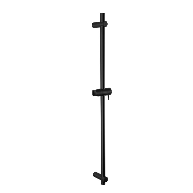 Slide Rail With Outlet, Black