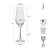 Mikasa Grace 8oz. Champagne Flutes