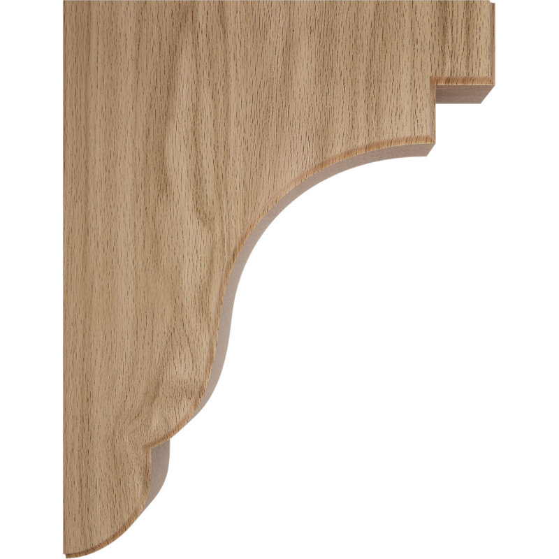 Support Bedford, Chêne rouge, 5,25 po X P 8,5 po X P 11 po H