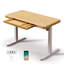 Allurine Height Adjustable Standing Desk with Drawers, USB & Wireless Charger