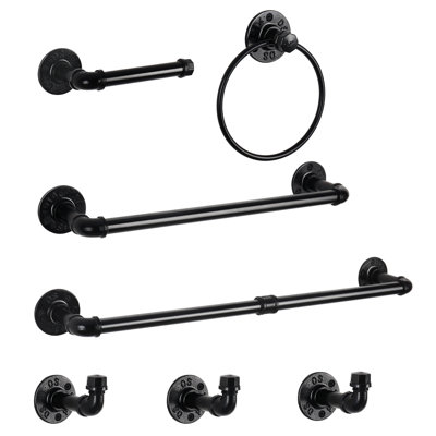 7 - Piece Bathroom Hardware Set
