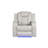 LED & Power Recliner Chair Made With Faux Leather-1449257661