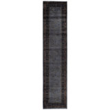 Overdyed One-of-a-Kind 2' 7" X 11' 6" Hand Knotted Area Rug