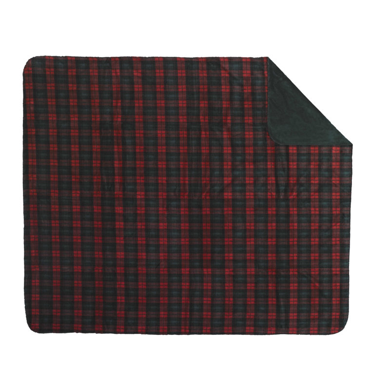 Hand Woven Throw Blanket, 60" W x 70" L