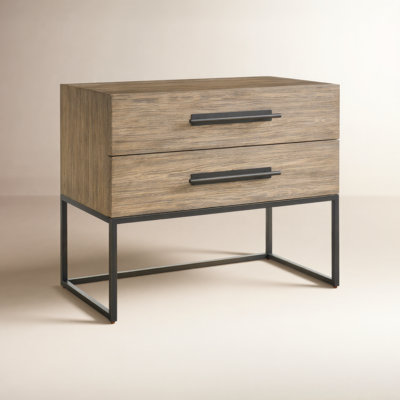 Baxley 34" Oak Nightstand