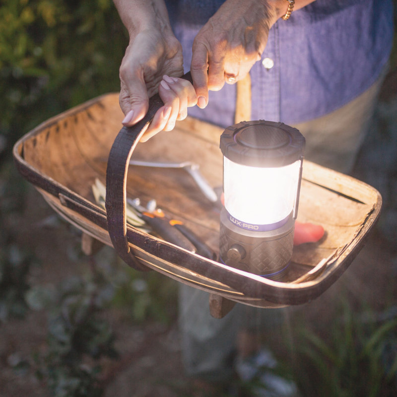 6.7'' Battery Powered Integrated LED Outdoor Lantern