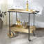 Malek Wood 2 Shelf Bar Cart-53489941